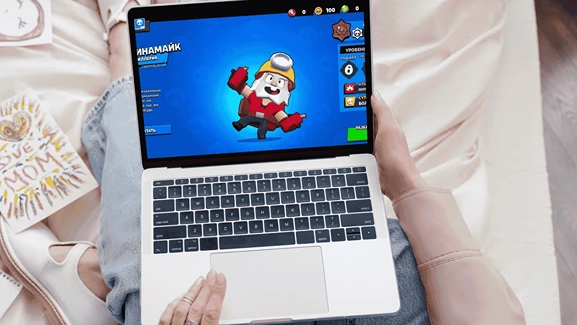 Главная страница игры Magic Brawl и обзор бойцов 1